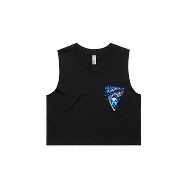 Gone Mental Ski Race Team Ladies Crop Tank